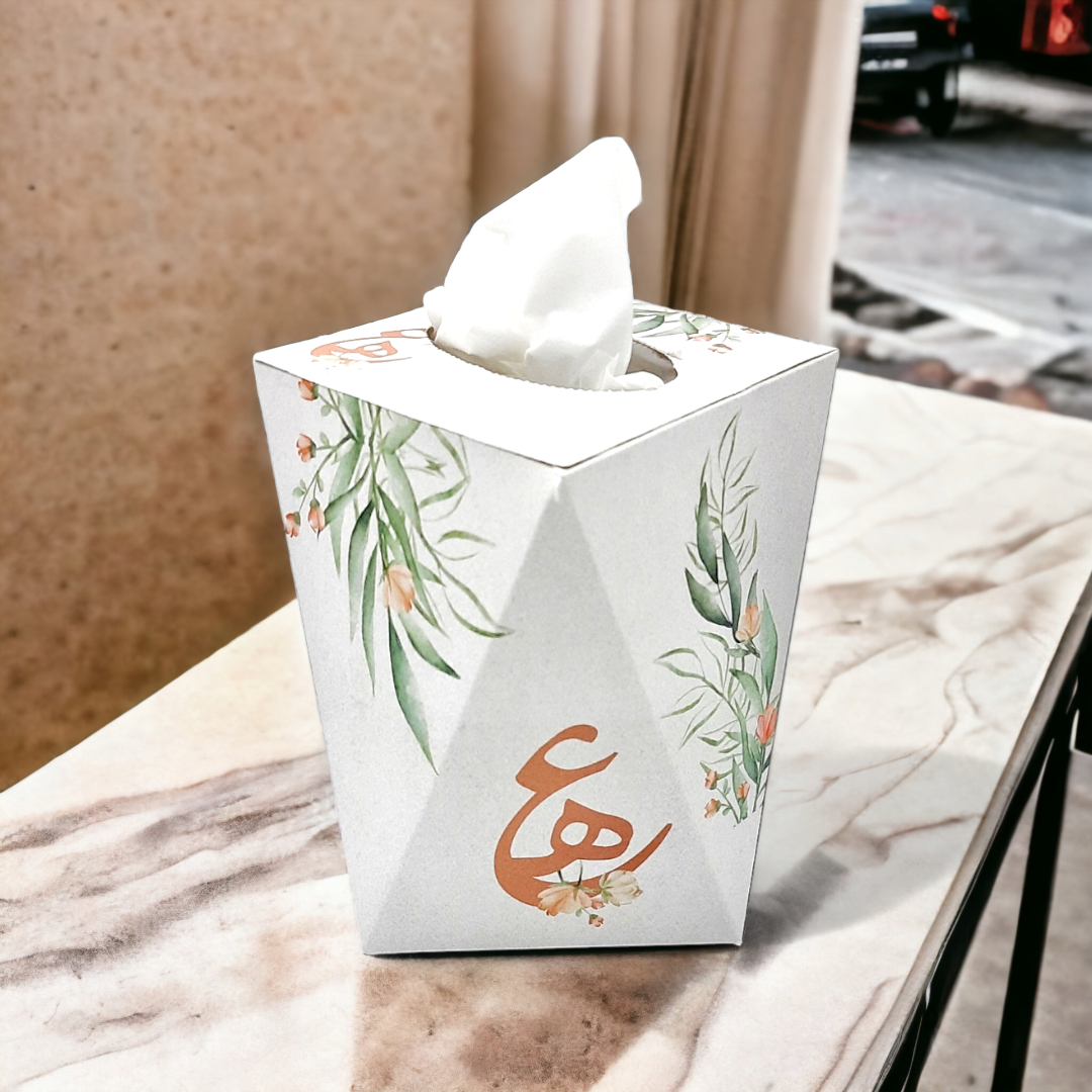 كلينيكس الماسة شكل الورقي Tissue Paper Box - Diamond Shape