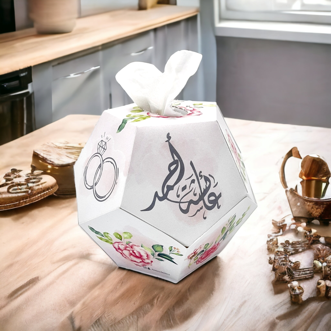 كلينيكس الكرة شكل الورقي Tissue Paper Box - Football Shape