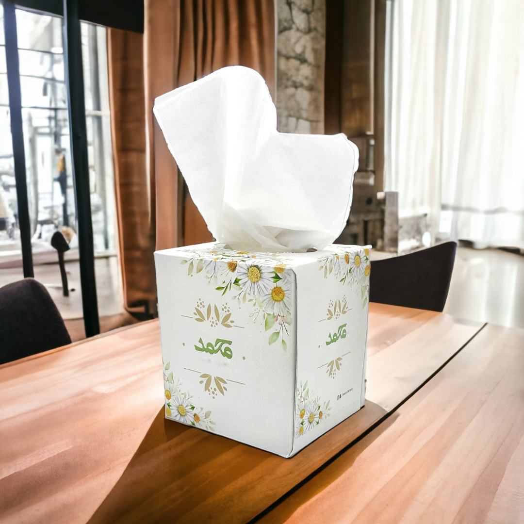 كلينيكس مربع الشكل الورقي Tissue Paper Box - Square Shape