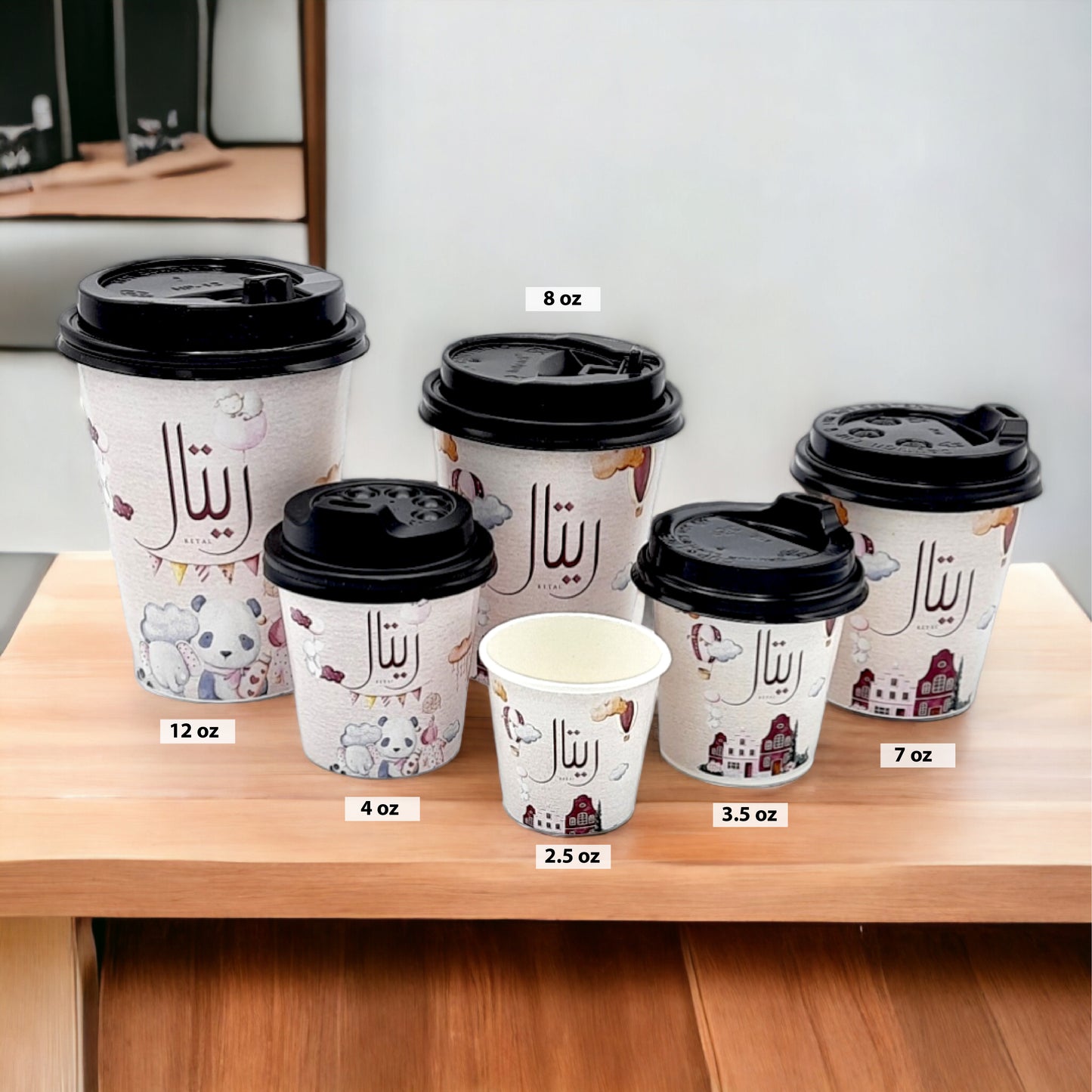 الاكواب الورقية الميني Mini Cups