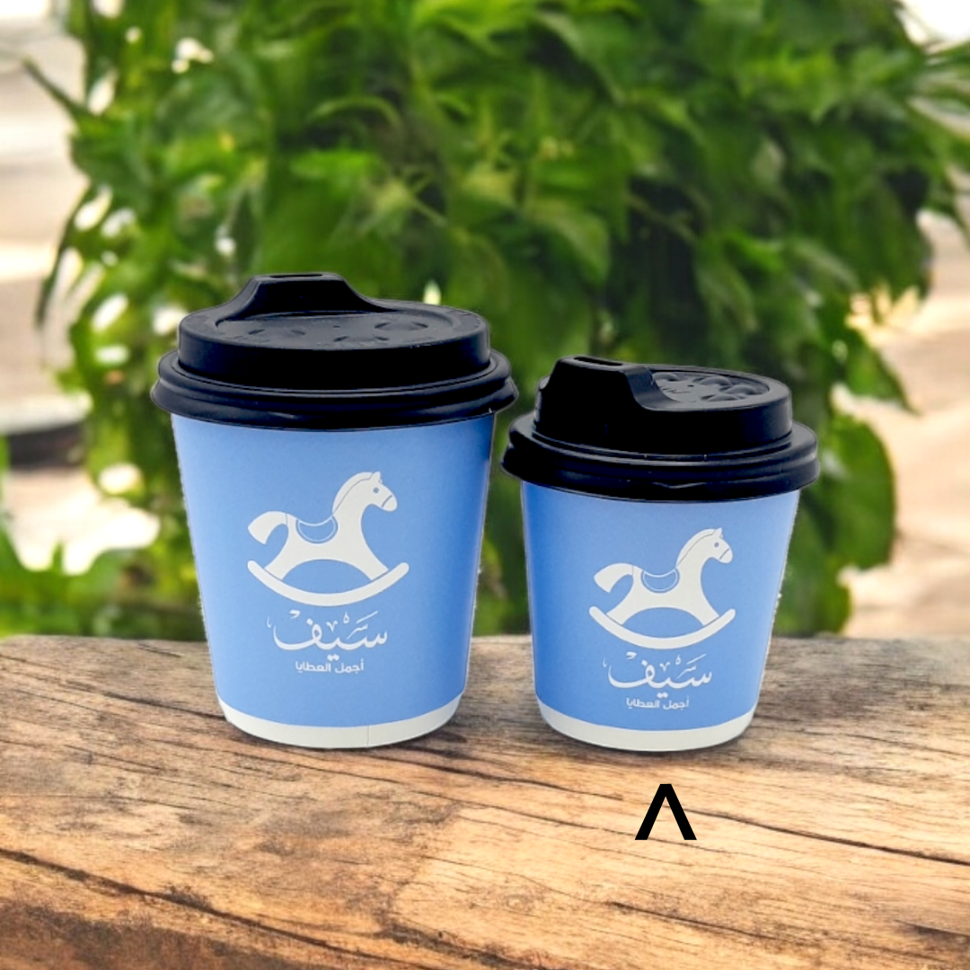 اكواب 4 اونس الورقية-دبل Paper Cups 4 oz-Double Wall