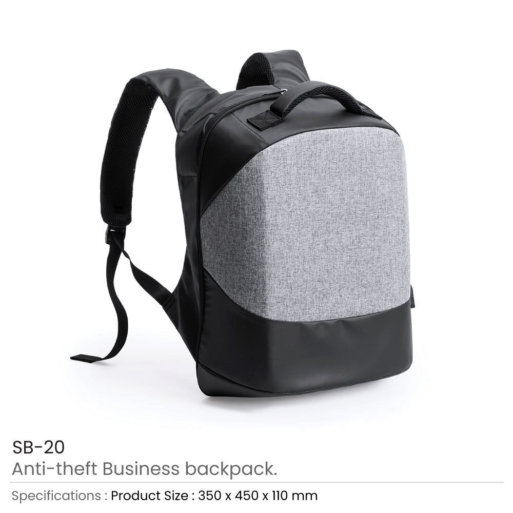 Anti-theft Business Backpack Waterproof & Charging Port