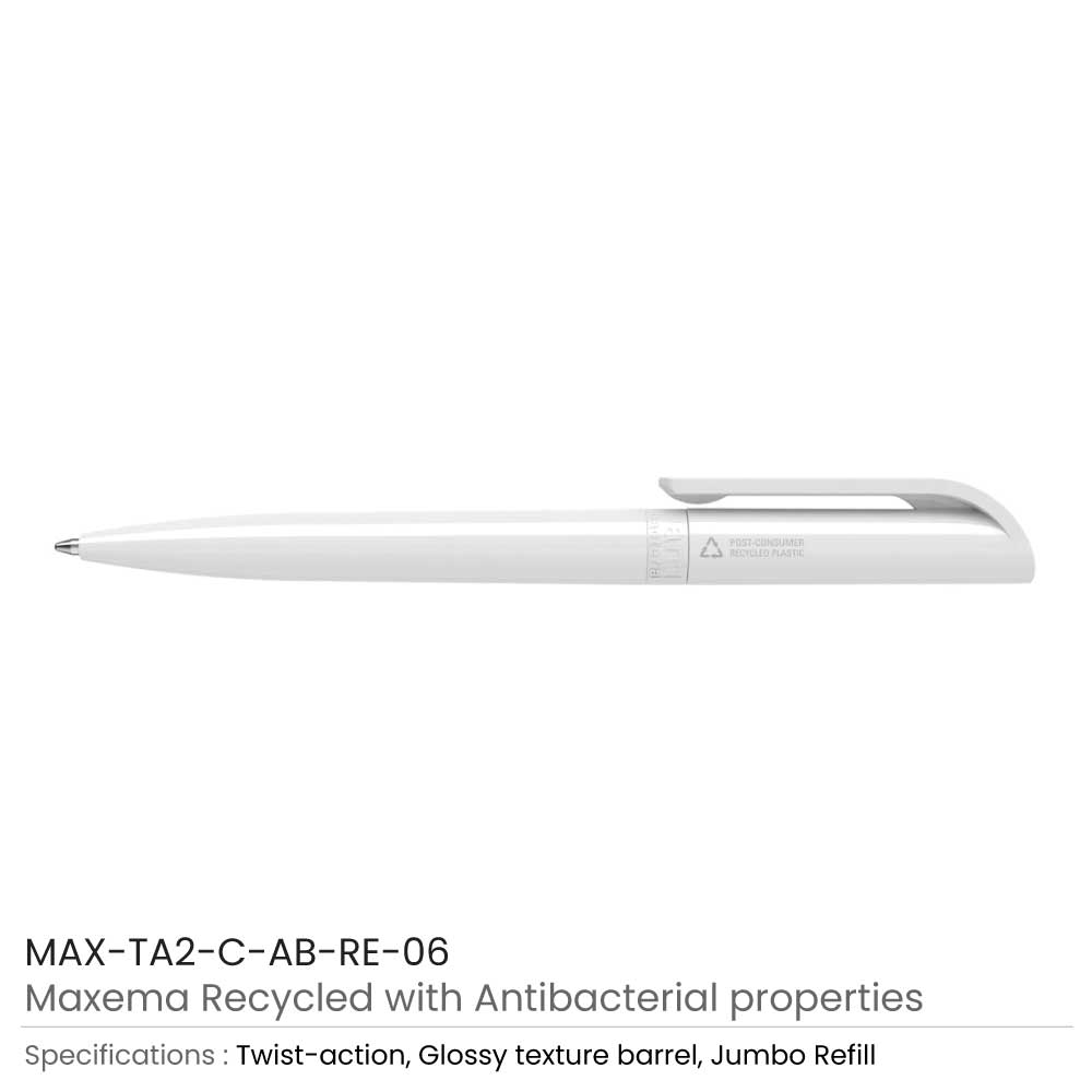 Antibacterial Recycled Pens