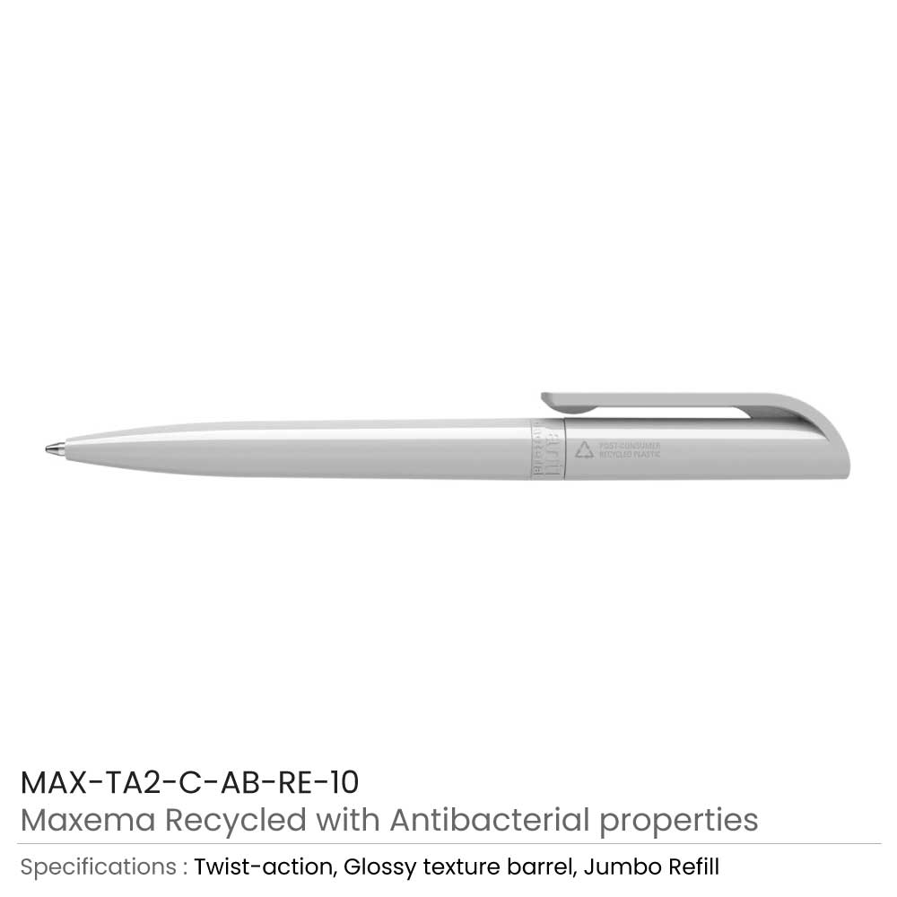 Antibacterial Recycled Pens