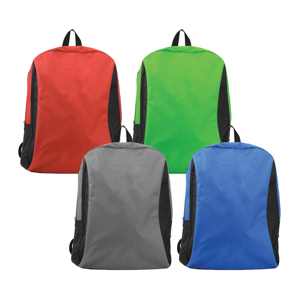 Two-toned Backpacks 600D Polyester Material