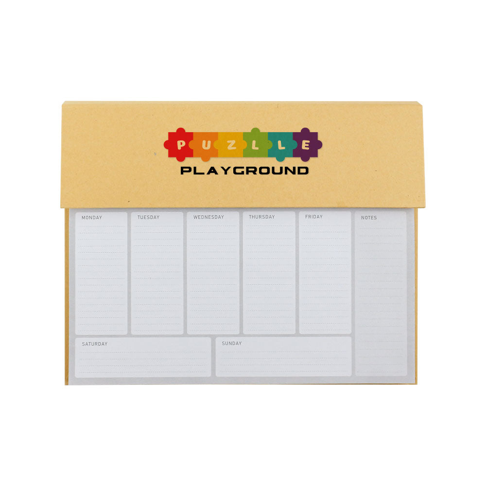 SMALL Eco-Friendly Weekly Planner Kit with Pen