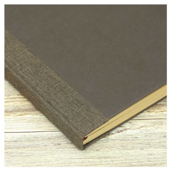 A5 Coffee Material Notebooks | 96 sheets & Page Marker