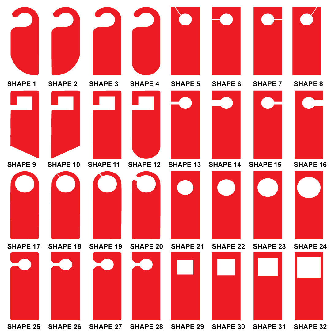 تعليقات الباب الورقية Door Hanger (Wholesale)