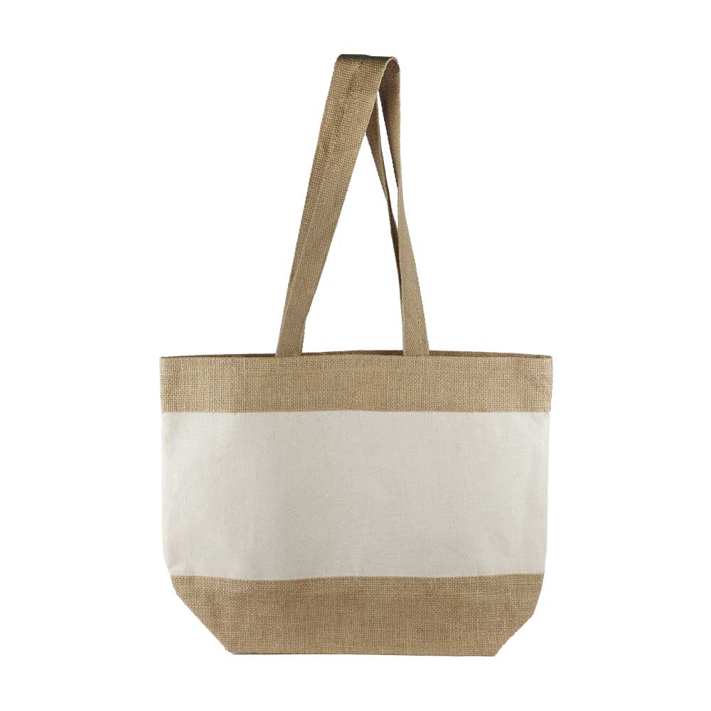 Laminated JUCO Beach Bags with Long Handles