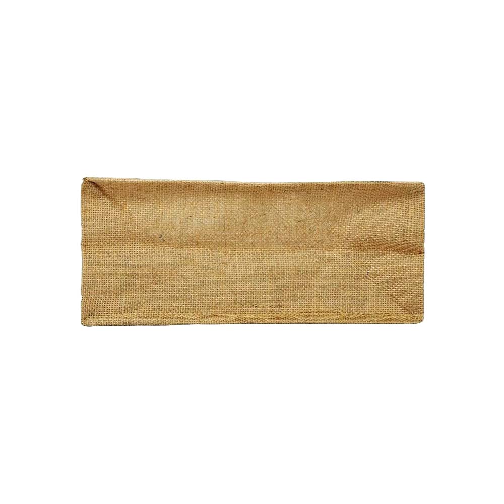 Laminated Cotton Bags with Natural Jute Gusset 10 Oz