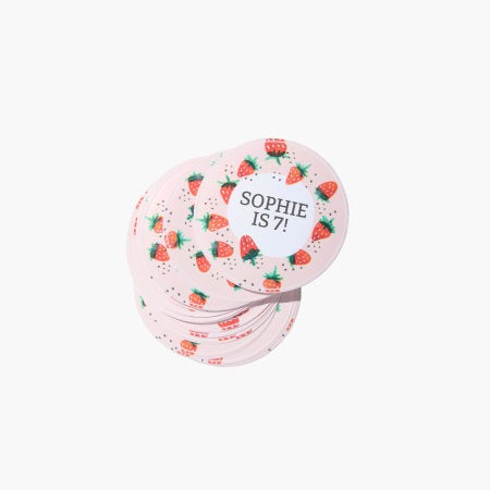 ستيكر دائري او مربع للكميات  Sticker Round or Square Shape Wholesale