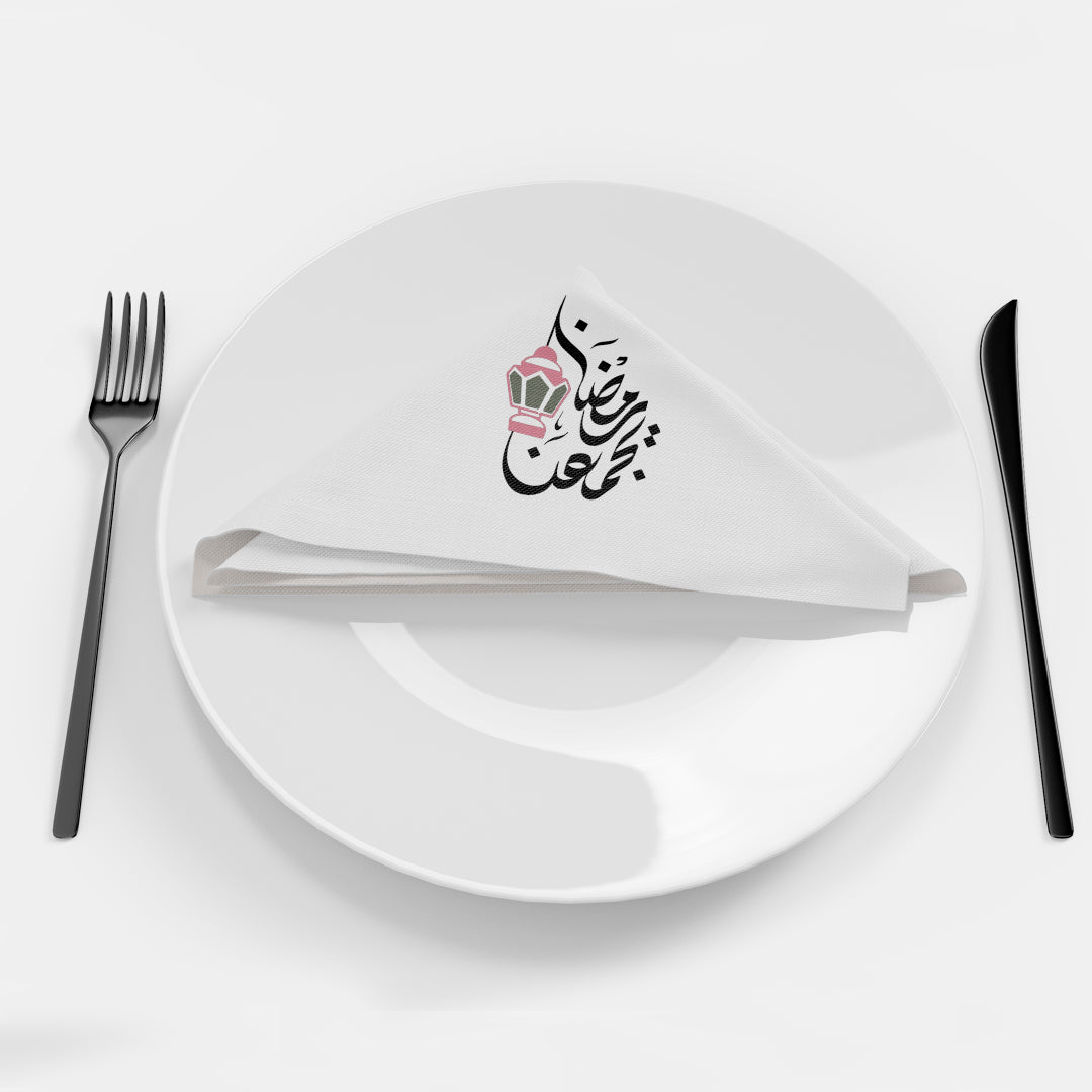 الطباعة المباشرة على ورق التيشو Napkin Printing_Ramadan