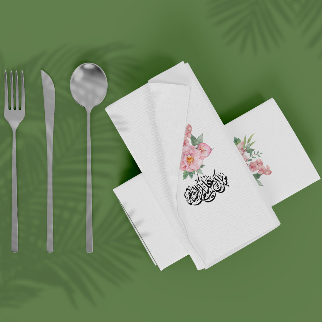 الطباعة المباشرة على ورق التيشو Napkin Printing_Ramadan