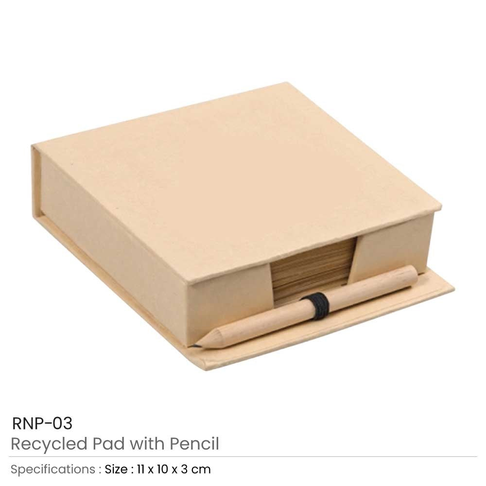 Pad Holder with Pencil