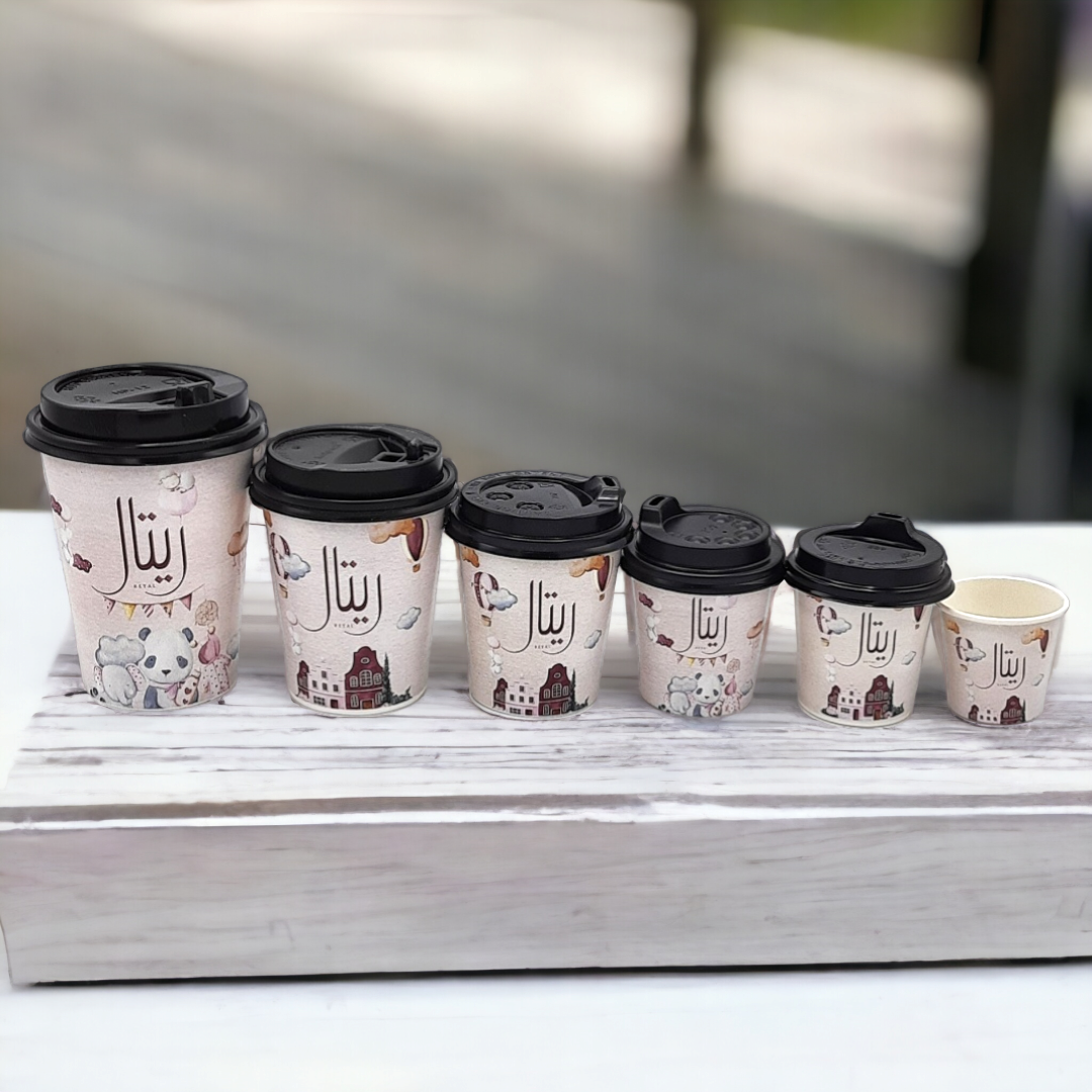 الاكواب الورقية 12 اونس Paper Cups 12 oz