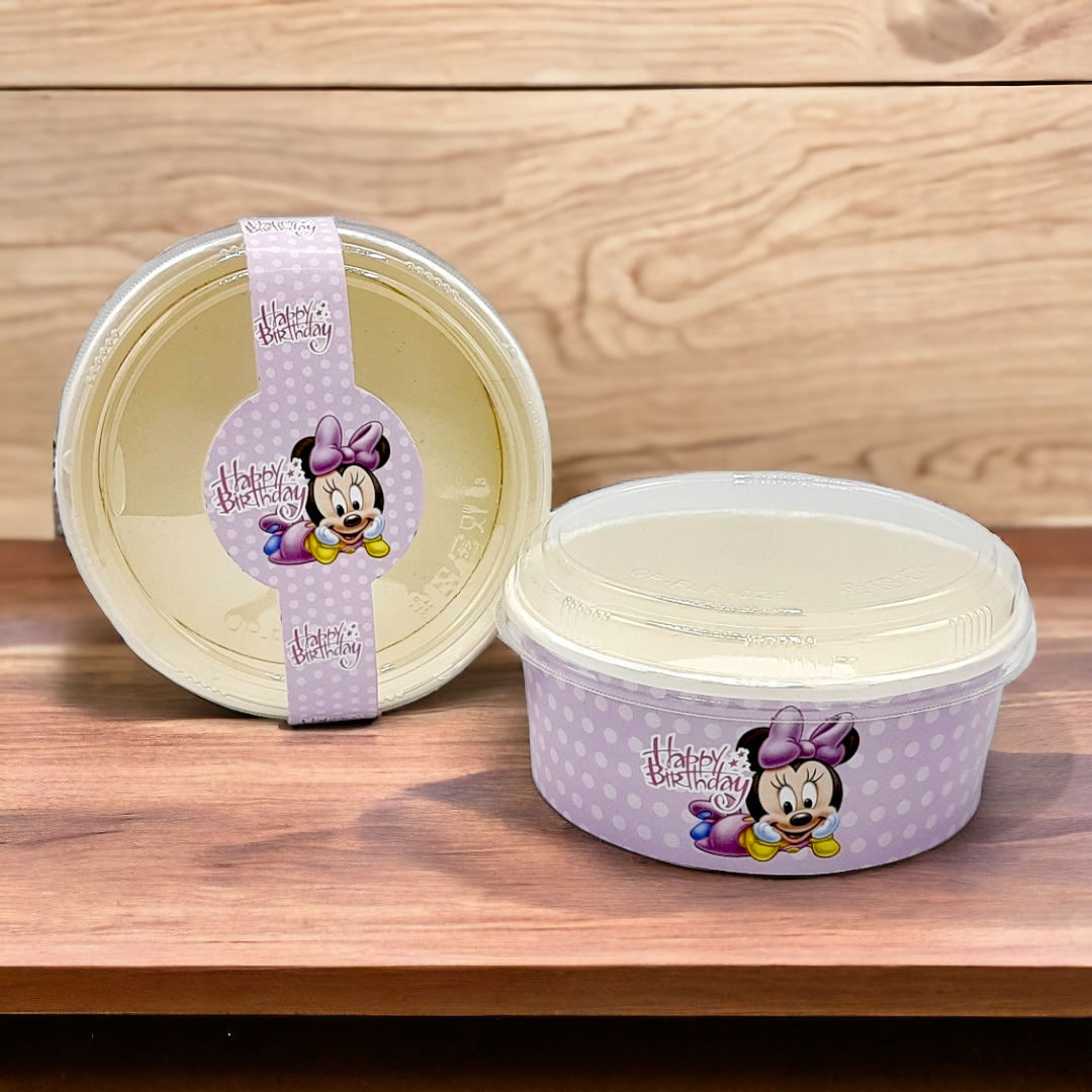 الطاسات / الملل الورقية كبير جدا Big Ice Cream Cups 900ML