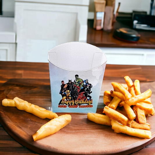 7.5X8.5X4 cm بوكس بطاطا فاضي Fries Box