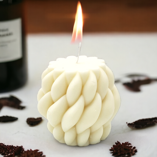 شمعة كبيرة مموجة Big Wavy Candle