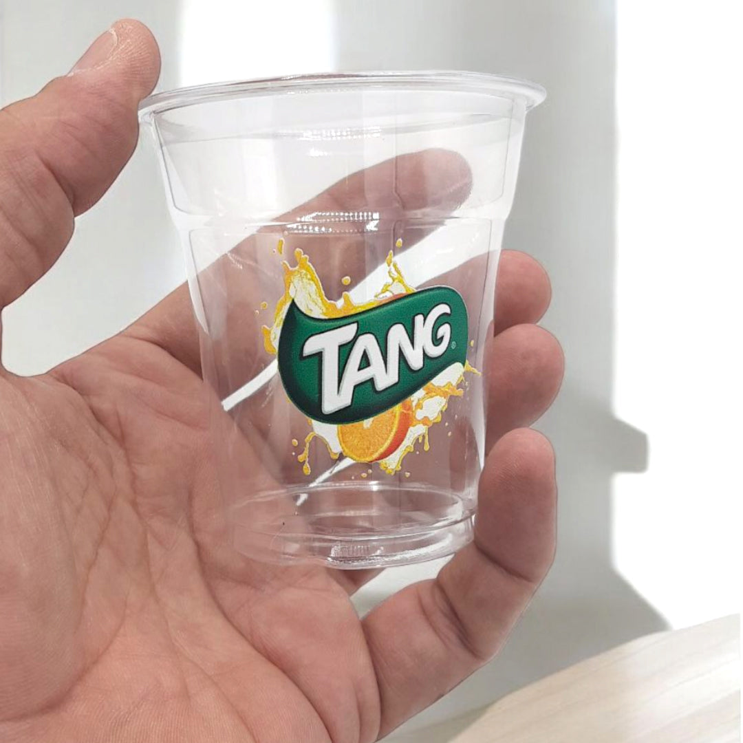 اكواب شفافة 8 اونس مع الطباعة Clear Plastic Cup 8oz_Ramadan