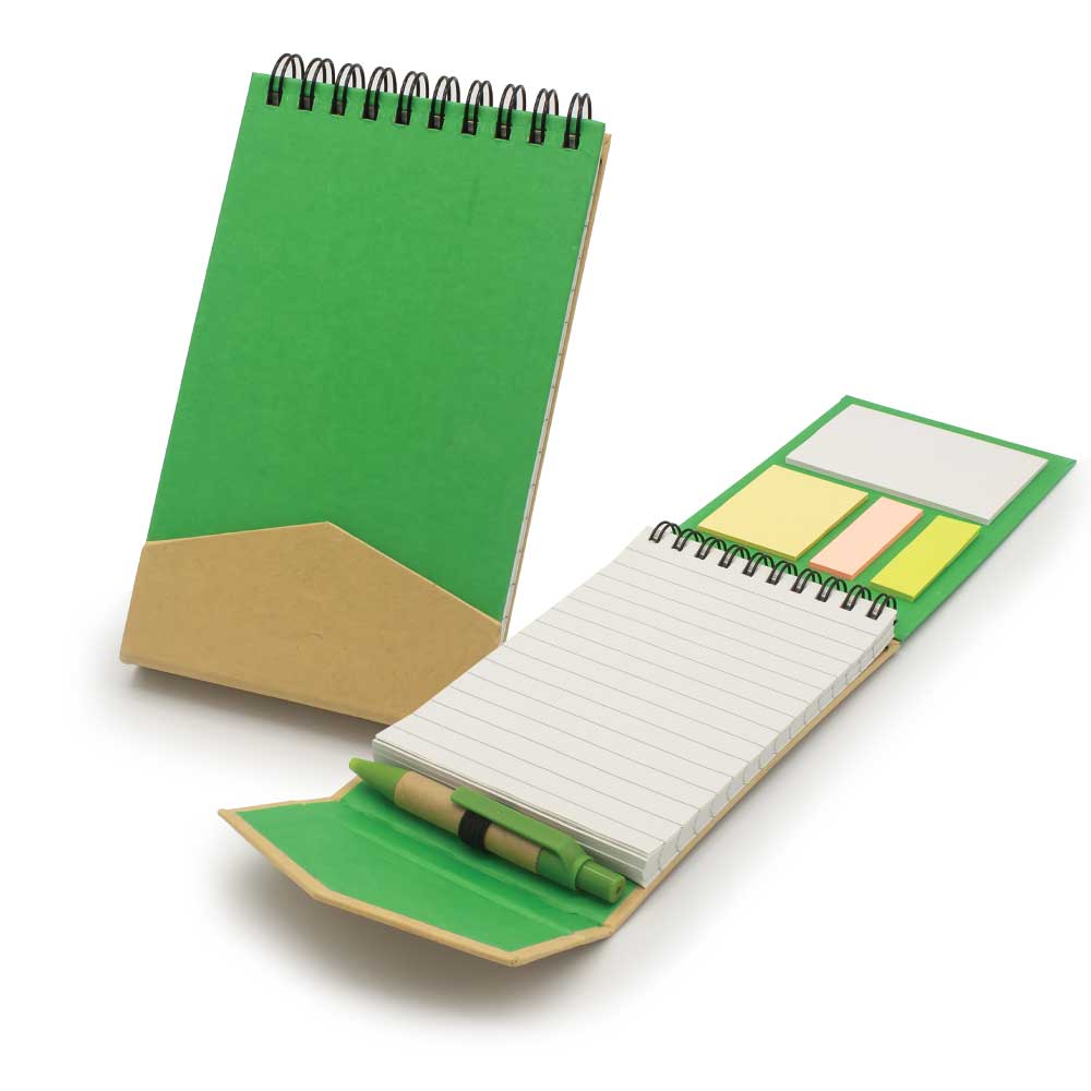 Recycled Notepad with Pen