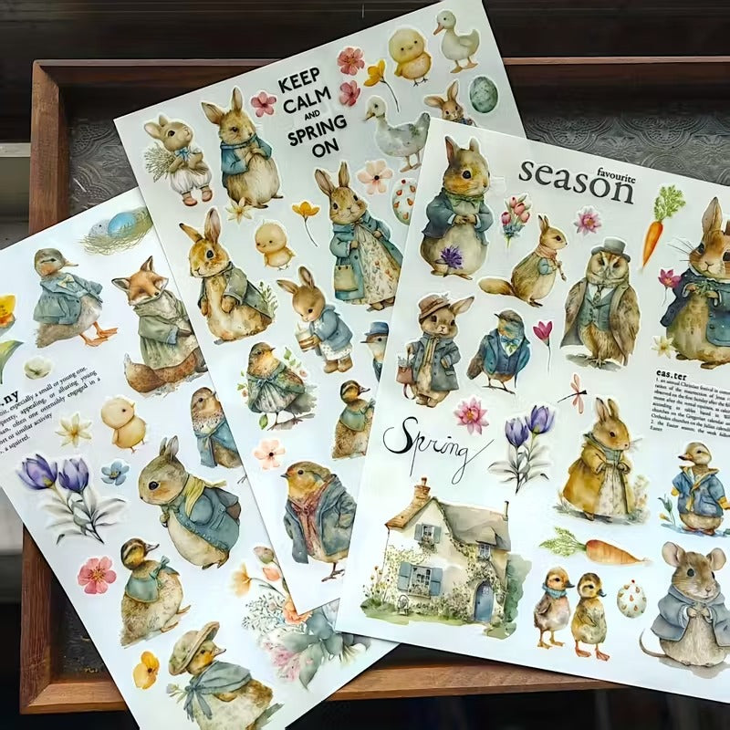 A5,A6 Stickers Kiss Cut Sticker Sheets شيت ستيكر مقصوص حسب التصميم