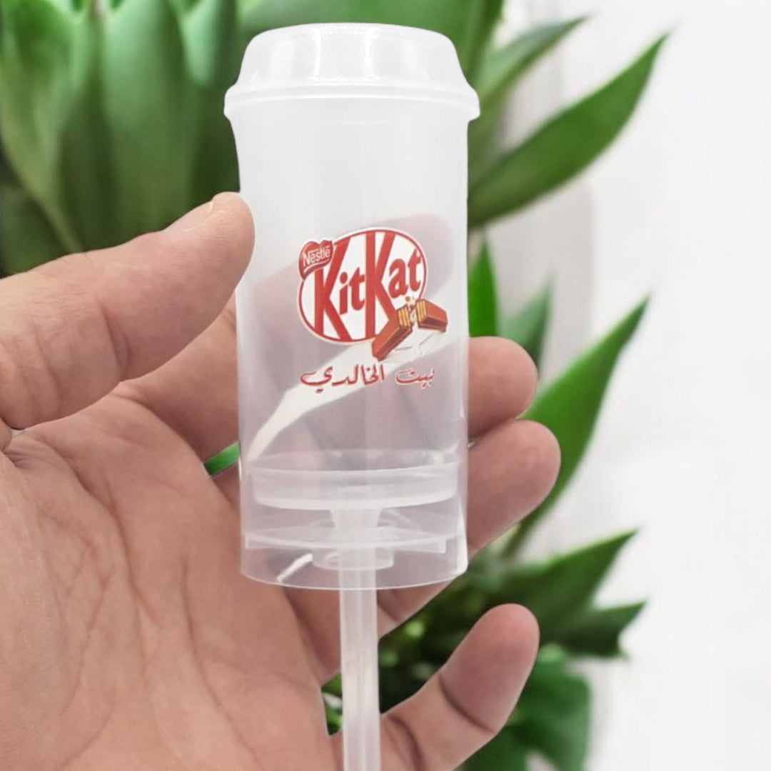 علبة شفاف بلاستيك لتقديم الحلويات مع الطباعة Transparent plastic Bottle for presenting sweets with printing_Ramadan