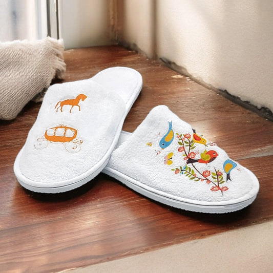 سليبر فندق وسبا من القطن الأبيض White Cotton Hotel & Spa Slippers