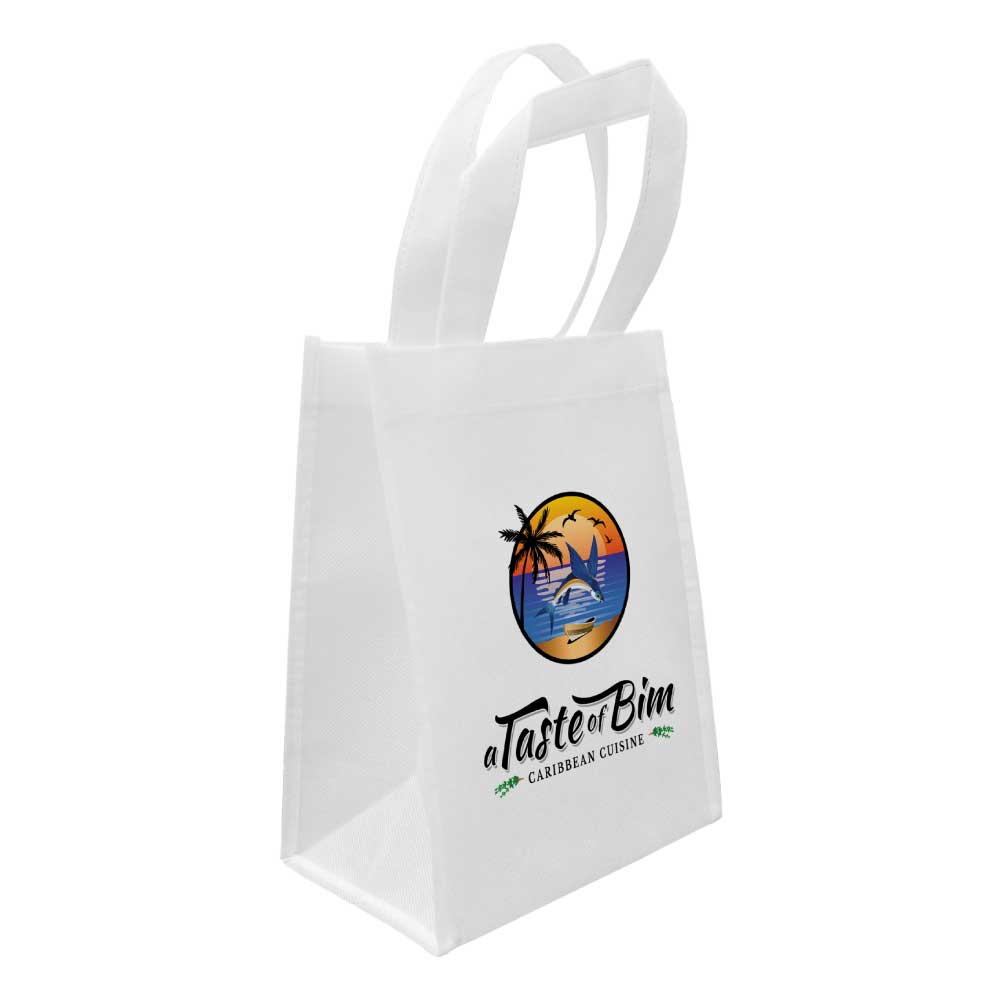 A5 White Non Woven Bags