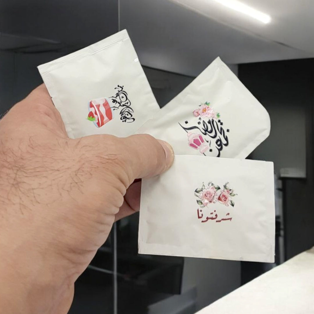 طباعة مباشرة على الوايبس - مناديل معطرة Direct print Wipes_Ramadan